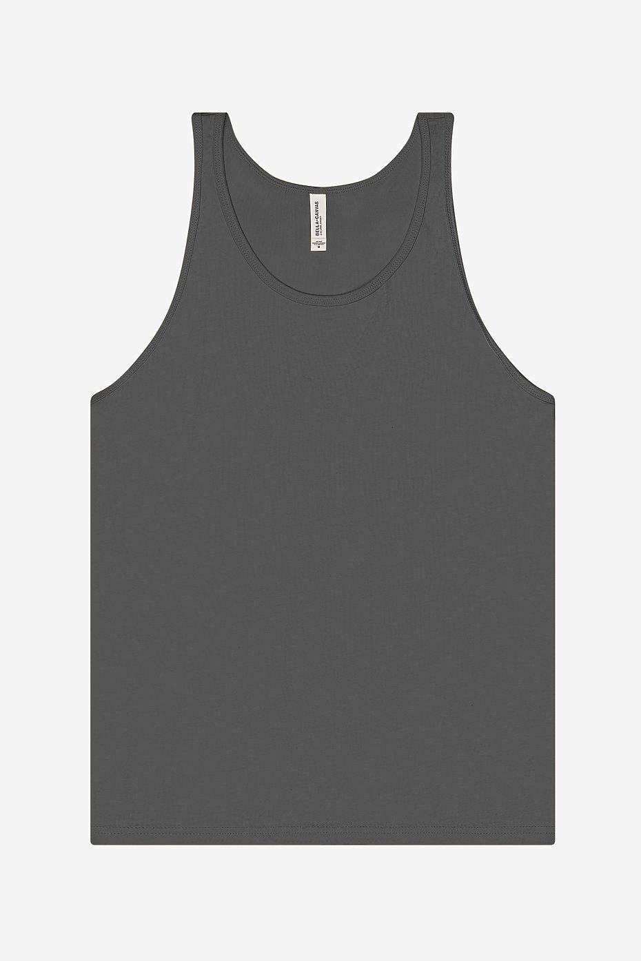 Bella Canvas 3480 Unisex Jersey Tank flat lay