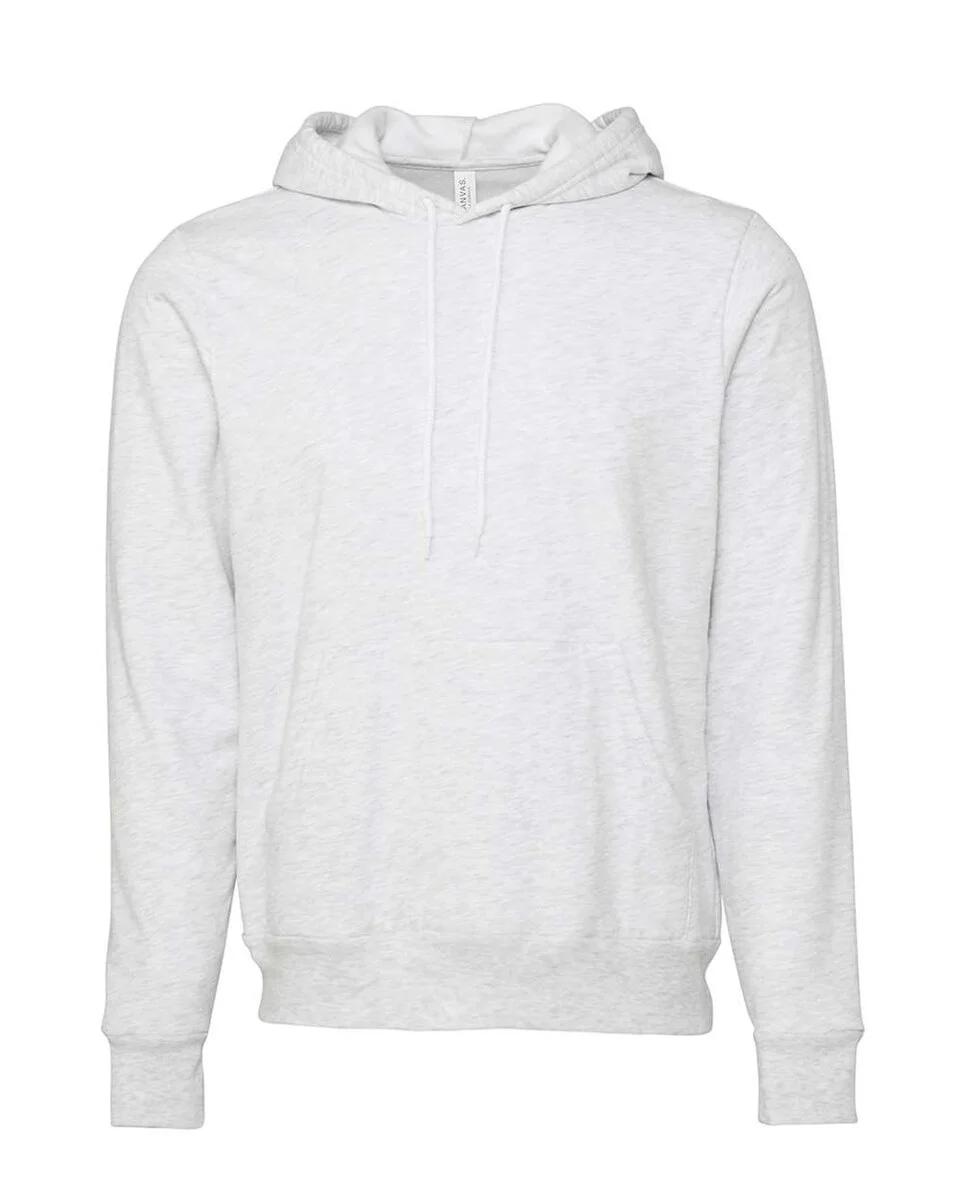 Bella Canvas 3719 Sponge Fleece Pullover Hoodie flat lay