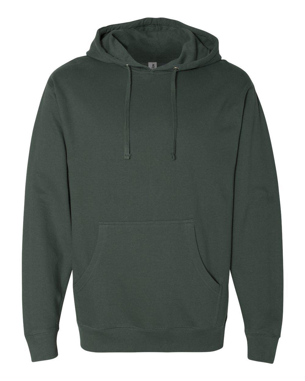 Independent Trading Co. SS4500 Midweight Hooded Sweatshirt flat lay