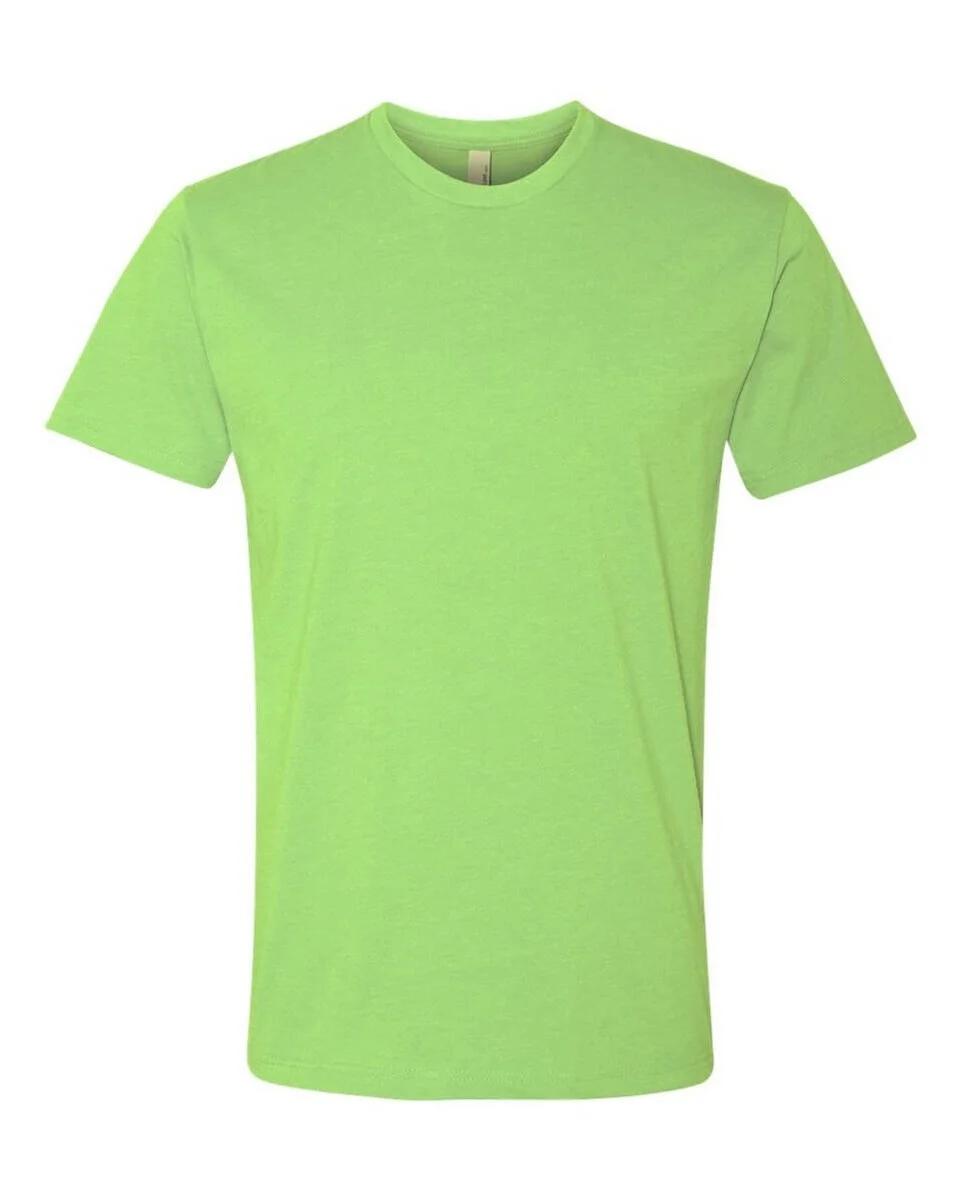 Next Level 6210 CVC Crew Tee flat lay